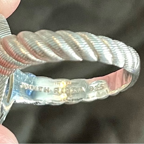 Judith Ripka Lemon Doublet Quartz and Diamonique/CZ ring - Picture 5 of 6